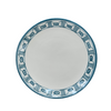 Lisbon Dinner Plate with Filigree Rim~hand painted