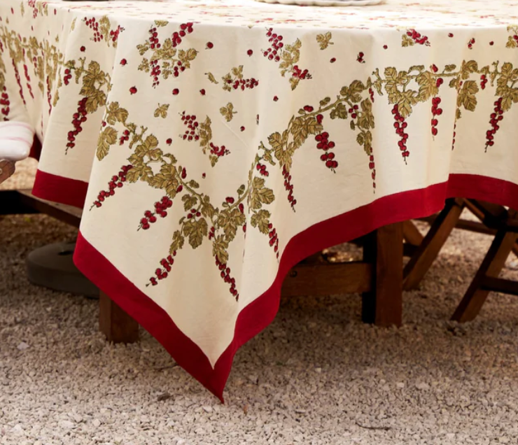 French Tablecloth Gooseberry